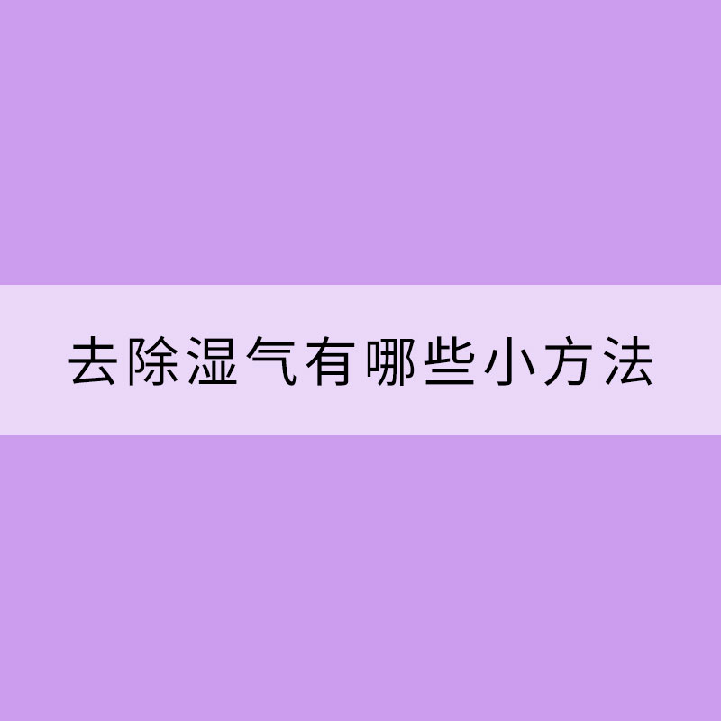 去除濕氣有哪些小方法可以用 這8個(gè)實(shí)用！